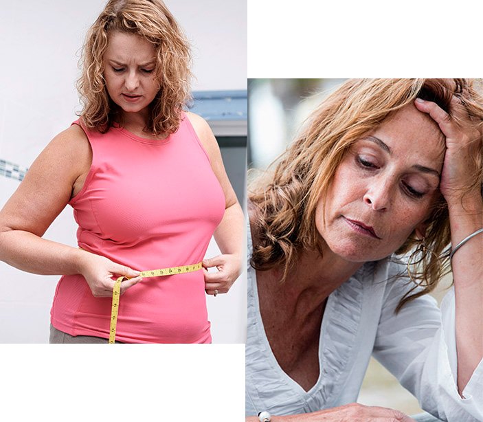 Menopause weight loss support for women