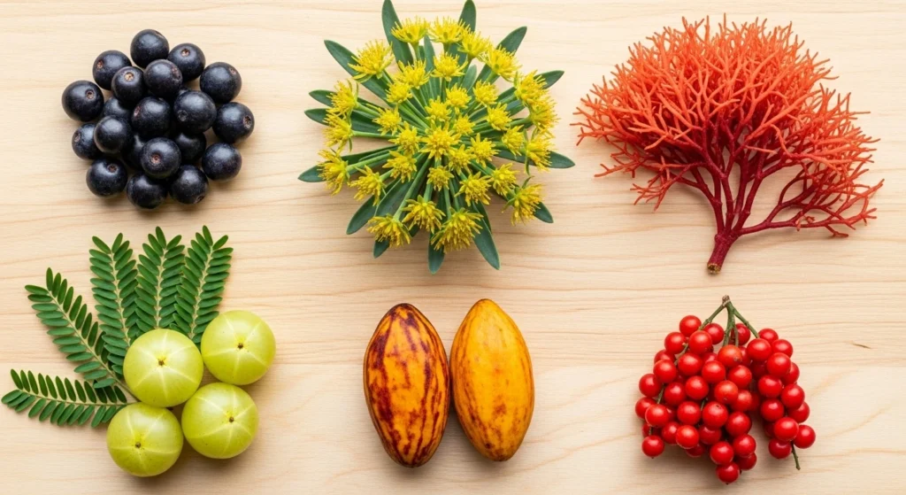 Mitolyn Ingredients - six plant-based compounds for mitochondrial support