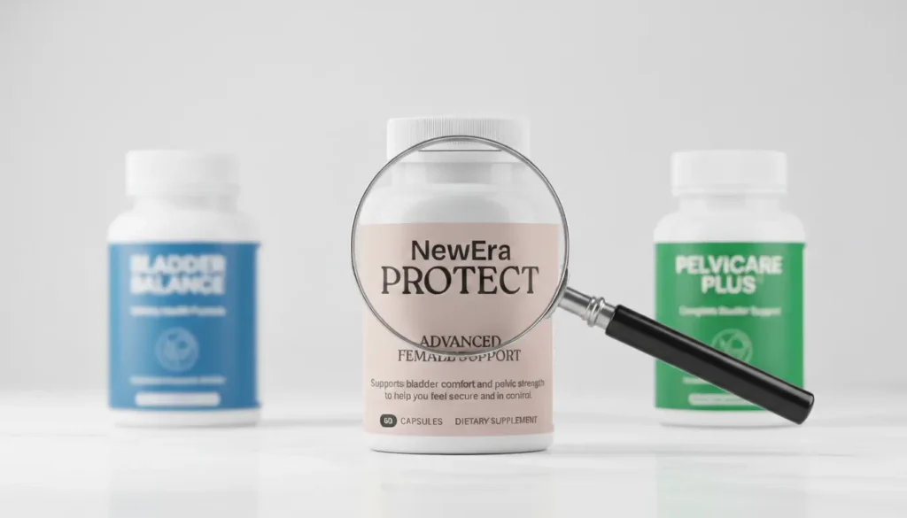 NewEra Protect scam check - Comparing bladder supplements side by side