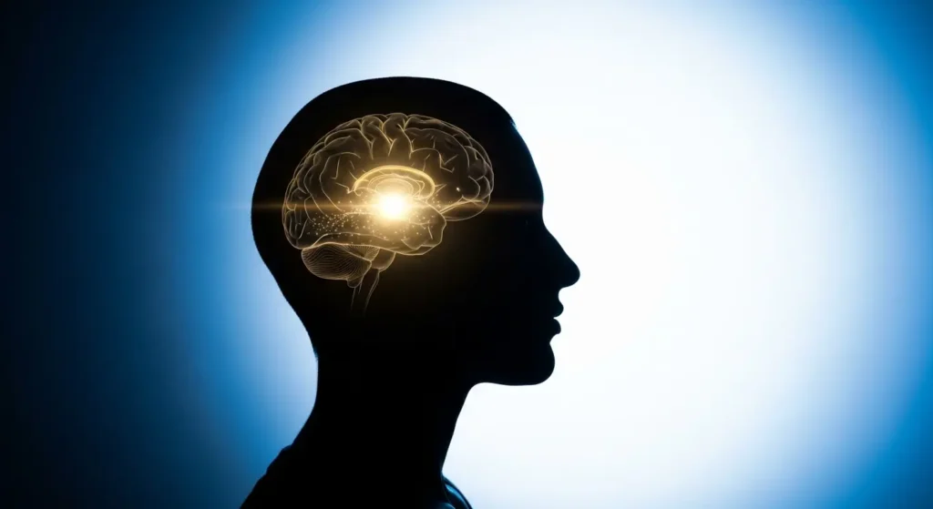 Pineal gland supplement benefits – visual representation of mental clarity and brain health support